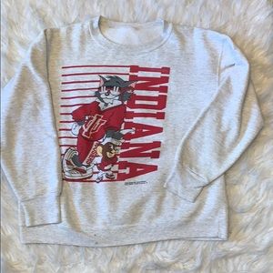 Vintage IU Hoosier Crew Neck 1993